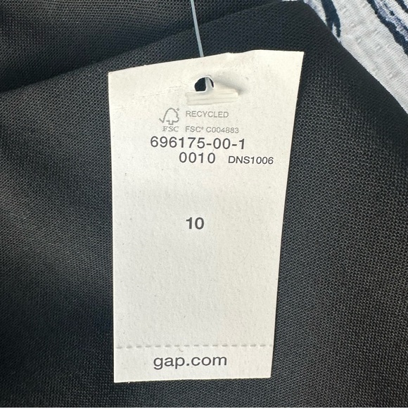 GAP Maternity Modern Trouser Pants 10R Black - Picture 7 of 8